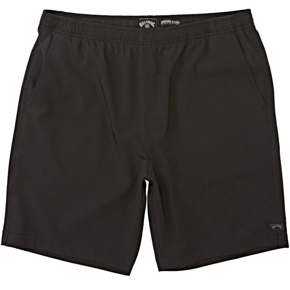 Billabong Transport Elastic Shorts Mens Black, size medium.